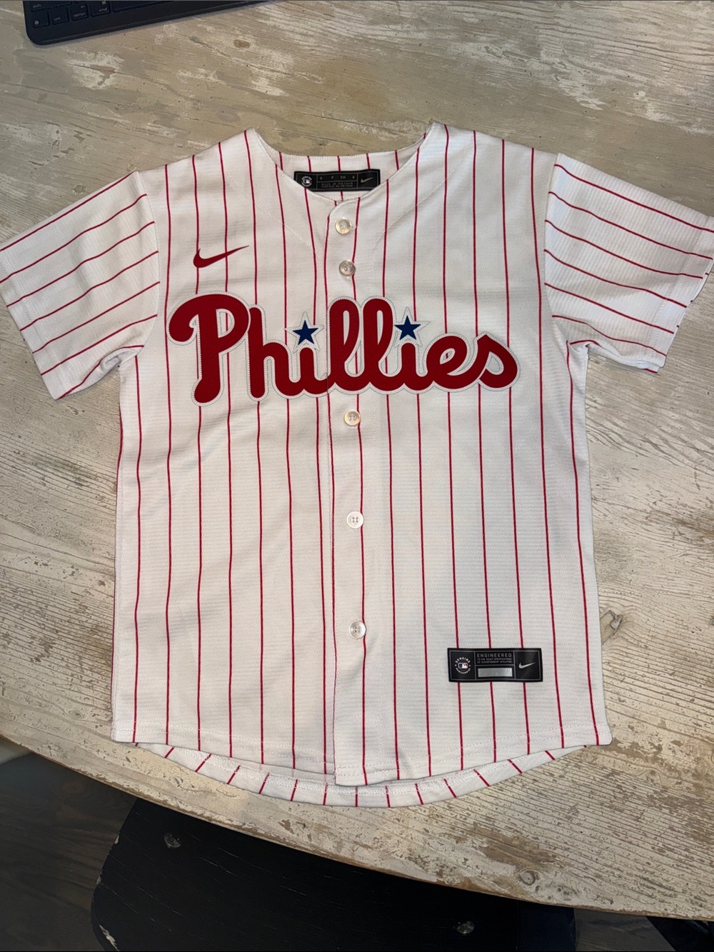 Nike Philadelphia Phillies Bryce Harper White Home Jersey